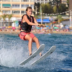 Dos esquis/Kneeboard